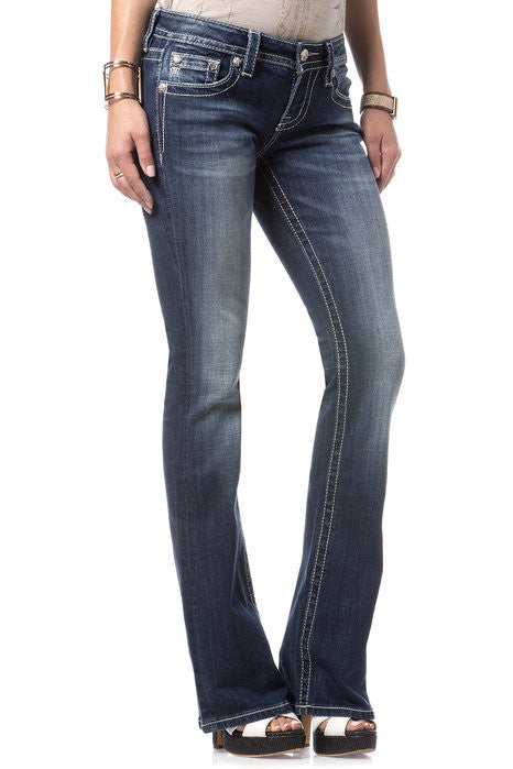 Pocket of Paisley Boot Cut