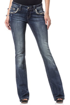 Pretty Pearly Boot Cut Jeans (SIZE 26)