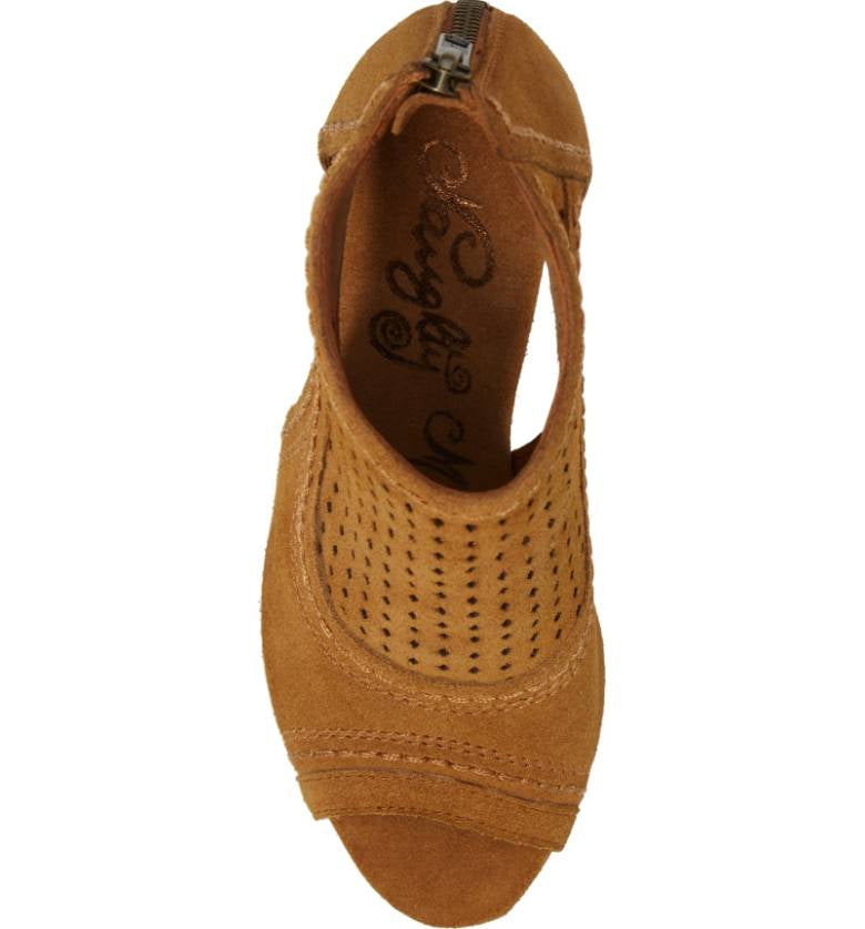 Sharon Perforated Wedge Sandal