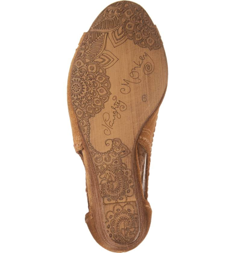 Sharon Perforated Wedge Sandal
