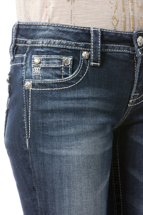 Pocket of Paisley Boot Cut