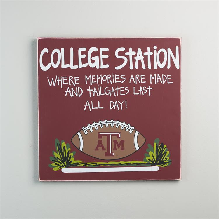 Texas A&M Tailgate Sign