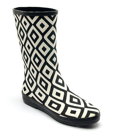 Lightning Mid-Calf Rain Boot (SIZE 6)